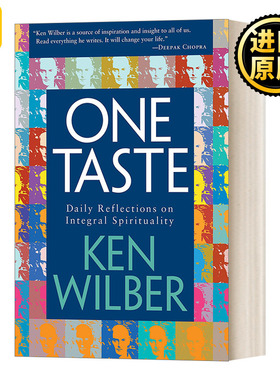 One Taste: Daily Reflections on Integral Spirituality 一味：整体灵性的每日反省 超个人心理学大师Ken Wilber肯·威尔伯
