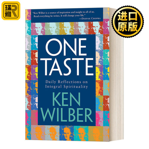 One Taste: Daily Reflections on Integral Spirituality 一味：整体灵性的每日反省 超个人心理学大师Ken Wilber肯·威尔伯