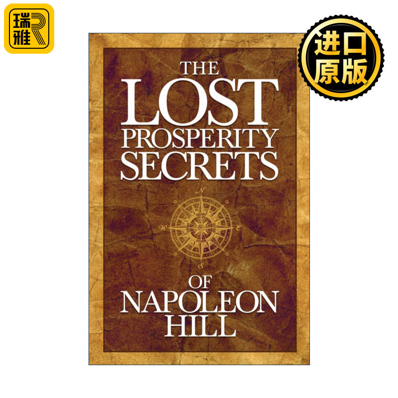 Lost Prosperity Secrets of Napoleon Hill 失落的秘密 吸引力法则 艰难时期成功的新建议 自我提升 Napoleon Hill拿破仑·希尔