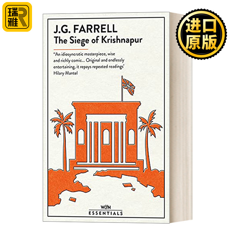 The Siege Of Krishnapur 法雷尔 克里希纳普围城记 帝国三部曲2 布克文学奖 英文原版