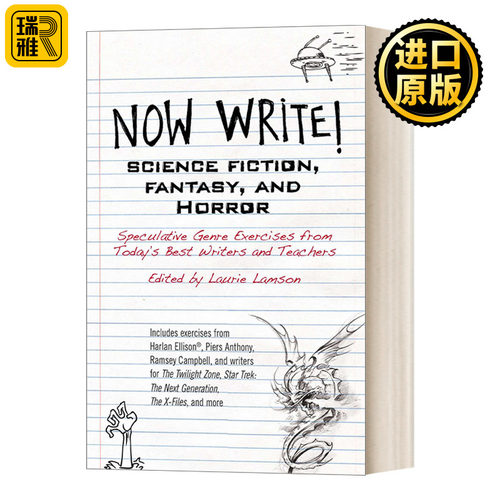 Now Write! Science Fiction, Fantasy and Horror (Now Write! Series) 现在就写!  科幻，奇幻和恐怖小说写作指南 Laurie Lamson