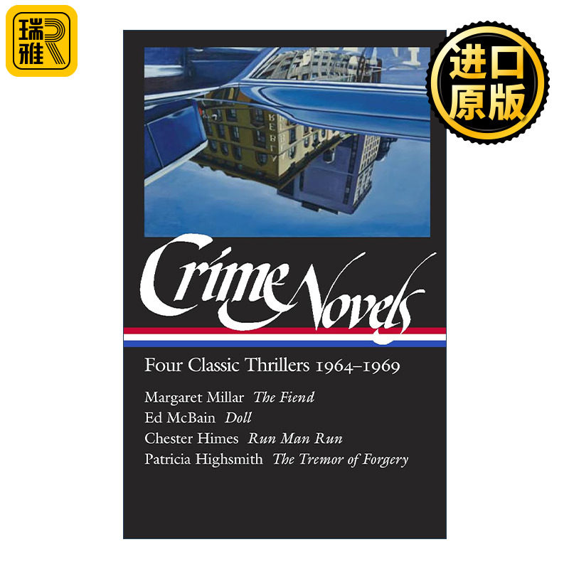 Crime Novels: Four Classic Thrillers 1964-1969 (LOA #371) 犯罪小说选集 1964-1969年间四部经典惊悚小说 精装美国文库