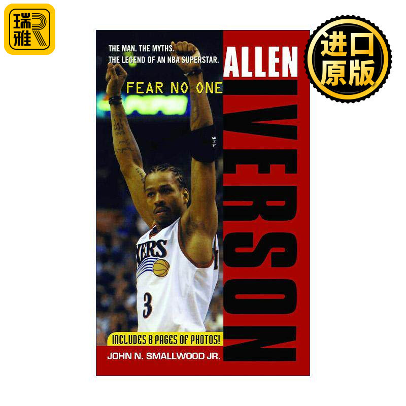 英文原版 Allen Iverson 阿伦·艾弗森传记 NBA球星 英文版 进口英语原版书籍
