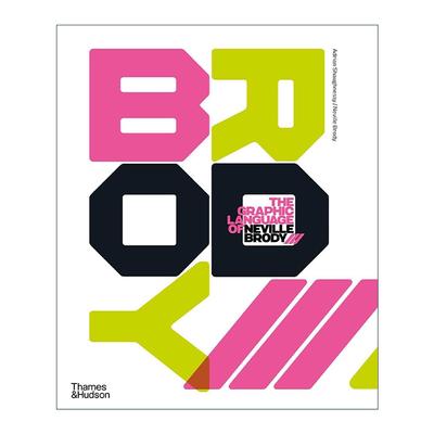 英文原版 The Graphic Language of Neville Brody 3平面设计师Neville Brody的图形语言3 英文字体图案标志设计 进口英语原版书籍