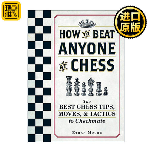 英文原版 How To Beat Anyone At Chess 国际象棋技巧 走法与战术 英文版 进口英语原版书籍
