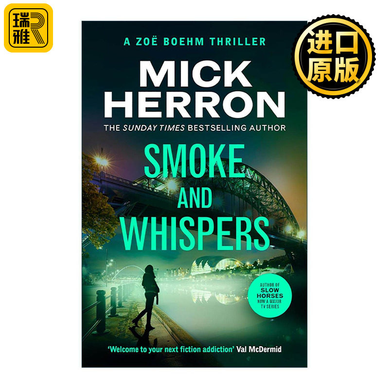 英文原版 Smoke and Whispers 烟雾与低语 惊悚悬疑推理小说 佐伊博姆惊悚系列4 Zoe Boehm Thrillers 英文版 进口英语原版书籍