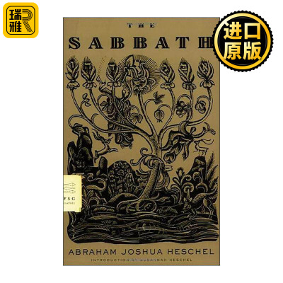 英文原版 The Sabbath 安息日 赫舍尔 英文版 进口英语原版书籍