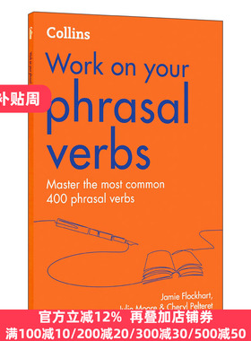 柯林斯英语动词短语练习 英文原版 Collins Work on your Phrasal Verbs 英文版 Jamie Flockhart 进口英语原版书籍