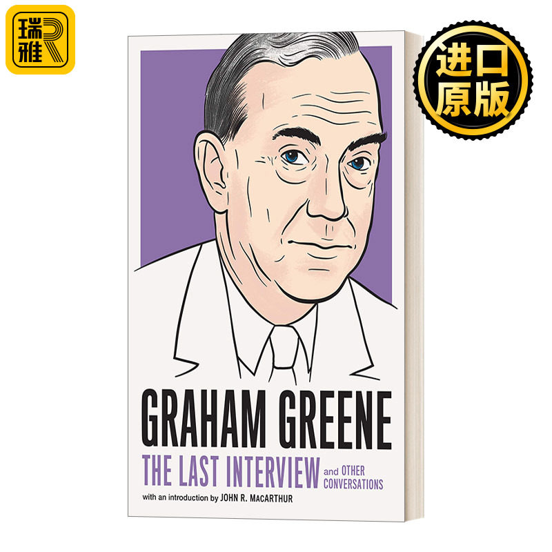 英文原版 Graham Greene The Last Interview 格雷厄姆·格林 最后的访谈 The Last Interview Series 英文版 进口英语原版书籍