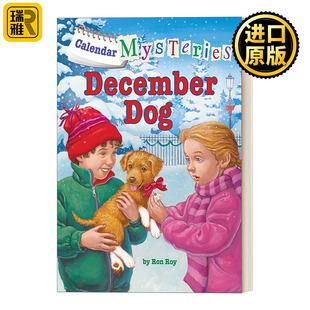 Mysteries December Dog日历之谜系列12 英文版 英文原版 Calendar