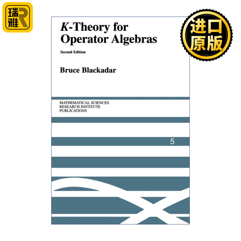 K-Theory for Operator Algebras 算子代数的K理论  剑桥数理研究所刊物系列