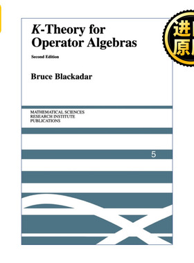 K-Theory for Operator Algebras 算子代数的K理论  剑桥数理研究所刊物系列