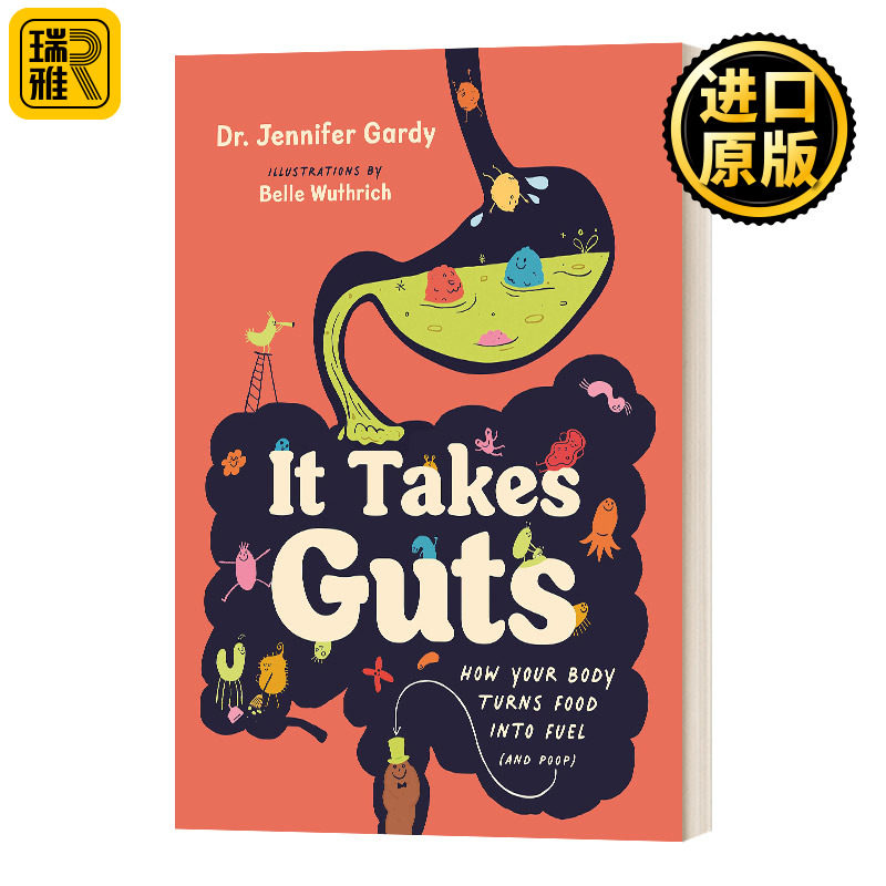 It Takes Guts 这需要勇气：身体如何把食物转化为燃料 精装 黄柏奖入围作品 英文原版