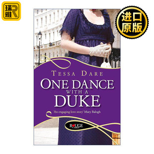英文原版 One Dance with a Duke 与公爵一舞 Tessa Dare畅销摄政浪漫小说 英文版 进口英语原版书籍