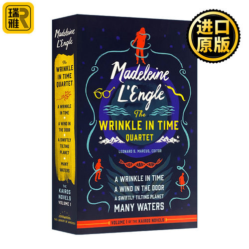 Madeleine L'Engle: The Wrinkle in Time Quartet (LOA #309) 玛德琳·恩格尔:时间的皱纹四重奏 精装美国文库