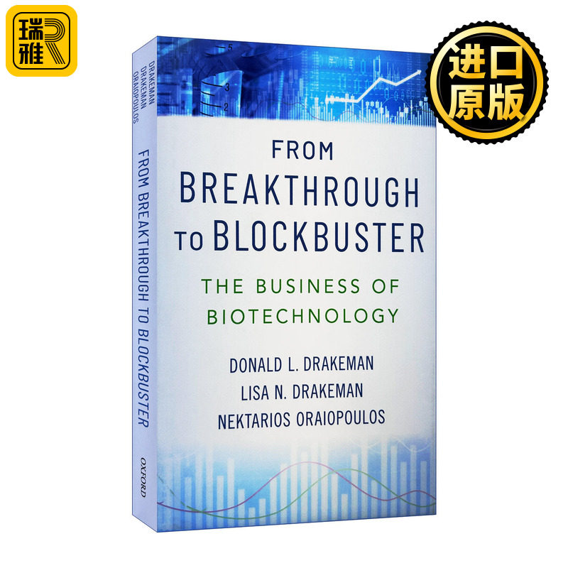 英文原版 From Breakthrough to Blockbuster 从突破到畅销 生物技术的生意 精装 英文版 进口英语原版书籍