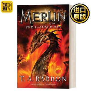 Book Merlin Saga The Fires Barron Raging