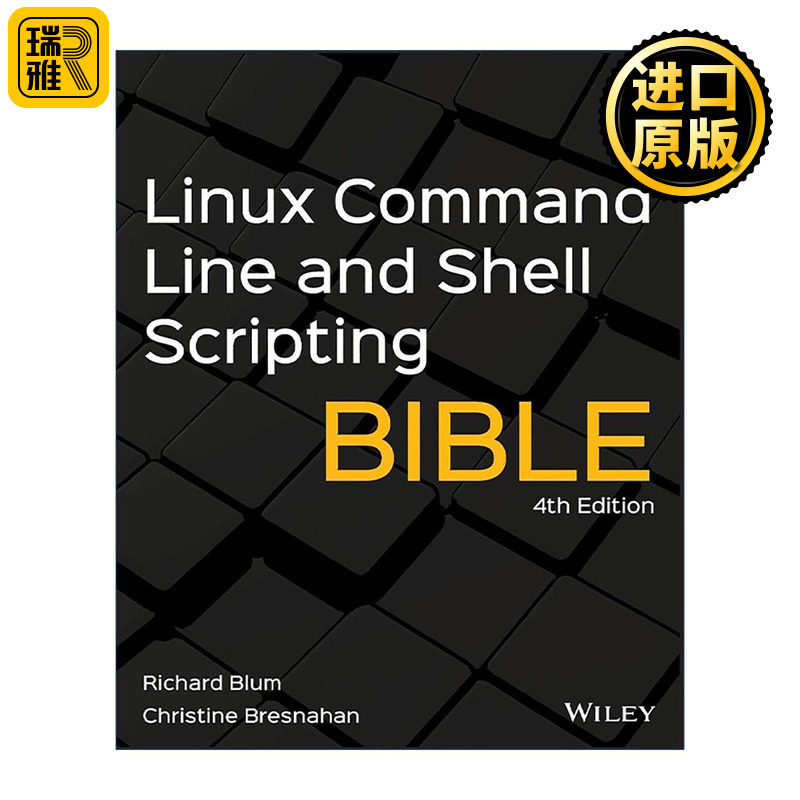 英文原版 Linux Command Line and Shell Scripting Bible 第4版 Linux命令行与shell脚本编程大全 英文版 进口英语原版书籍