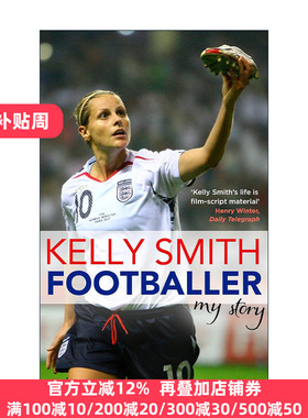 英文原版 Footballer My Story 英国女足运动员凯莉·史密斯自传 英文版 进口英语原版书籍