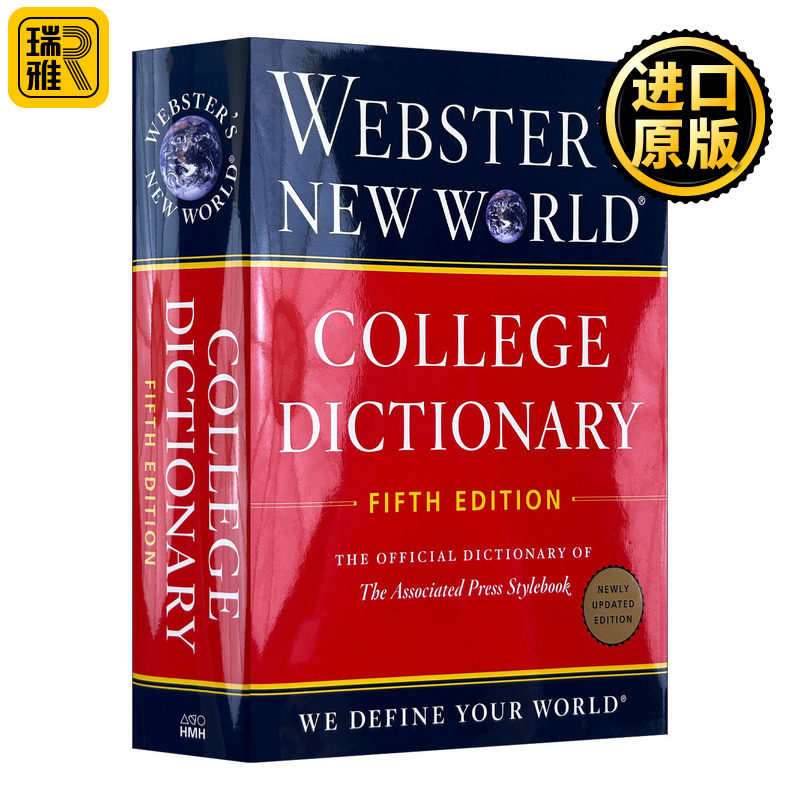 英文原版 Webster's New World College Dictionary Fifth Edition 韦氏新世界大学词典 精装第5版 英文版 进口英语原版书籍