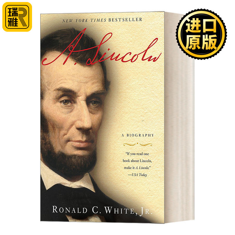 A. Lincoln: A Biography 亚伯拉罕林肯传记 克里斯多夫奖 Ronald C. White