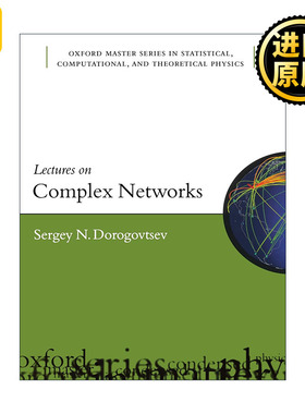 Lectures on Complex Networks 复杂网络入门讲座 牛津物理研究生教材