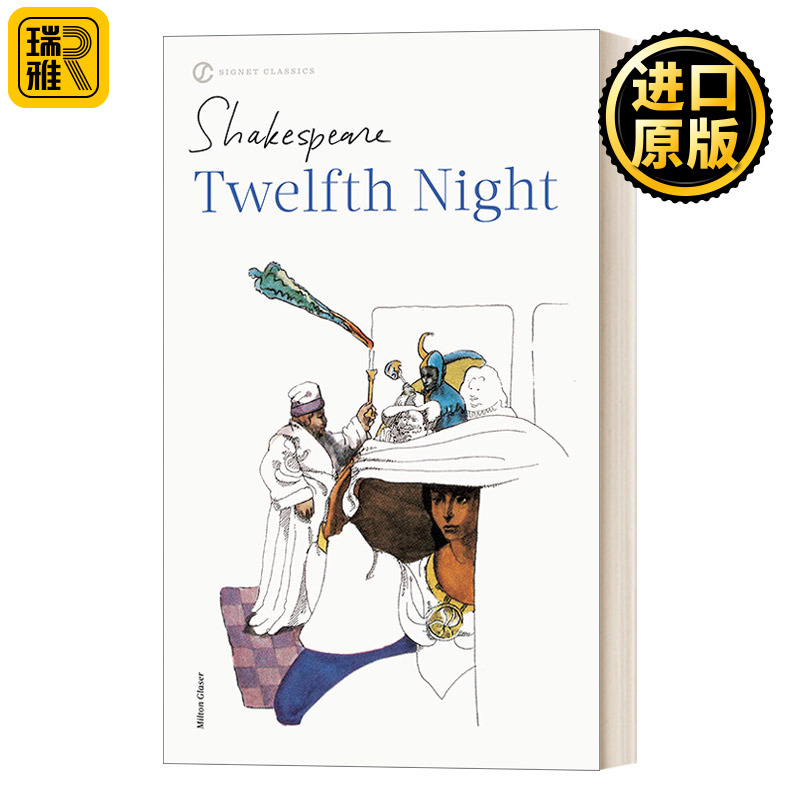 英文原版 Twelfth Night Signet Classics 第十二夜 莎士比亚喜剧 英文版 William Shakespeare 进口英语原版书籍