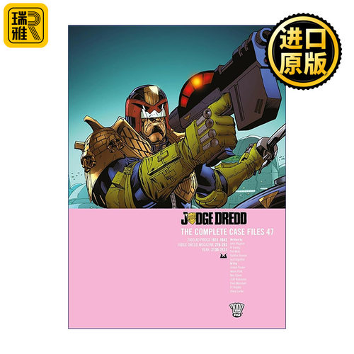 英文原版 Judge Dredd Case Files 特警判官 漫画合集47 英文版 进口英语原版书籍