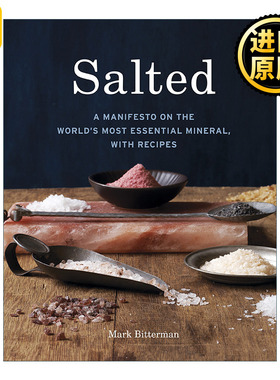 Salted 盐 不同调味盐料理食谱 詹姆斯比尔德奖 Mark Bitterman 精装