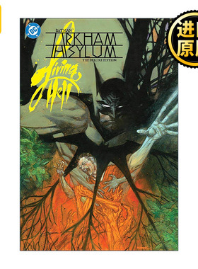 英文原版 Batman Arkham Asylum Living Hell 蝙蝠侠 阿卡姆疯人院 人间地狱 豪华精装收藏版 新版 英文版 进口英语原版书籍
