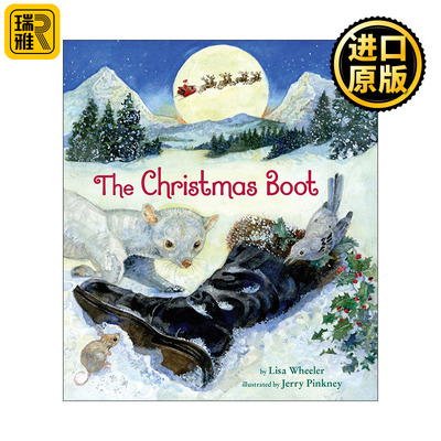 The Christmas Boot 圣诞靴 儿童精装绘本 6次凯迪克奖得主Jerry Pinkney杰里·平克尼插画