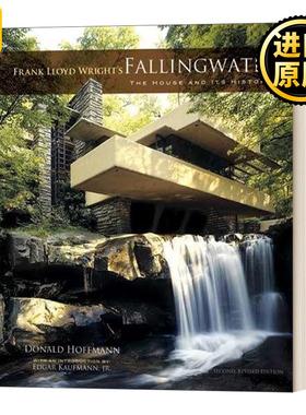 Frank Lloyd Wright's Fallingwater赖特的流水别墅及其历史 英文原版