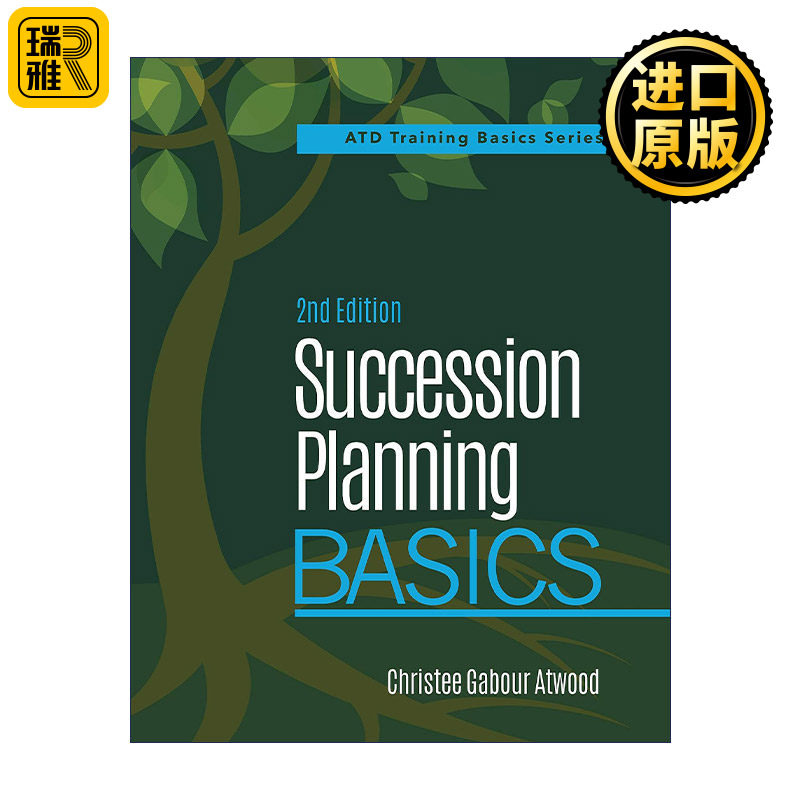 Succession Planning Basics 接班人计划基础 第二版 ATD人才发展培训管理 Christee Atwood