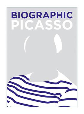 英文原版 Biographic Picasso 毕加索 抽象主义画家 信息图表式精装名人传记 英文版 进口英语原版书籍