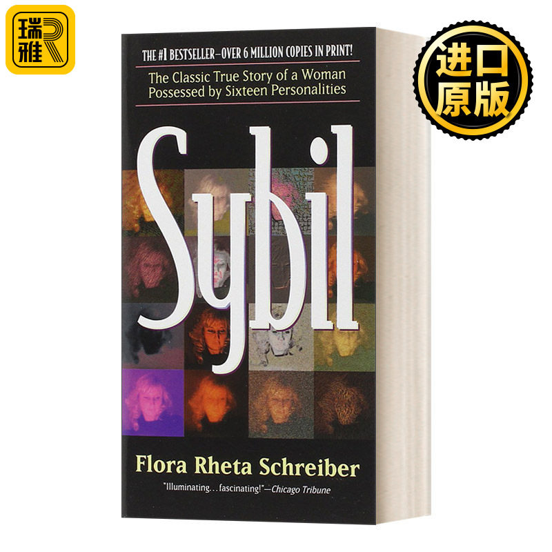 英文原版 Sybil 人格裂变的姑娘 变态心理小说 女版24个比利 英文版 Flora Rheta Schreiber 进口英语原版书籍