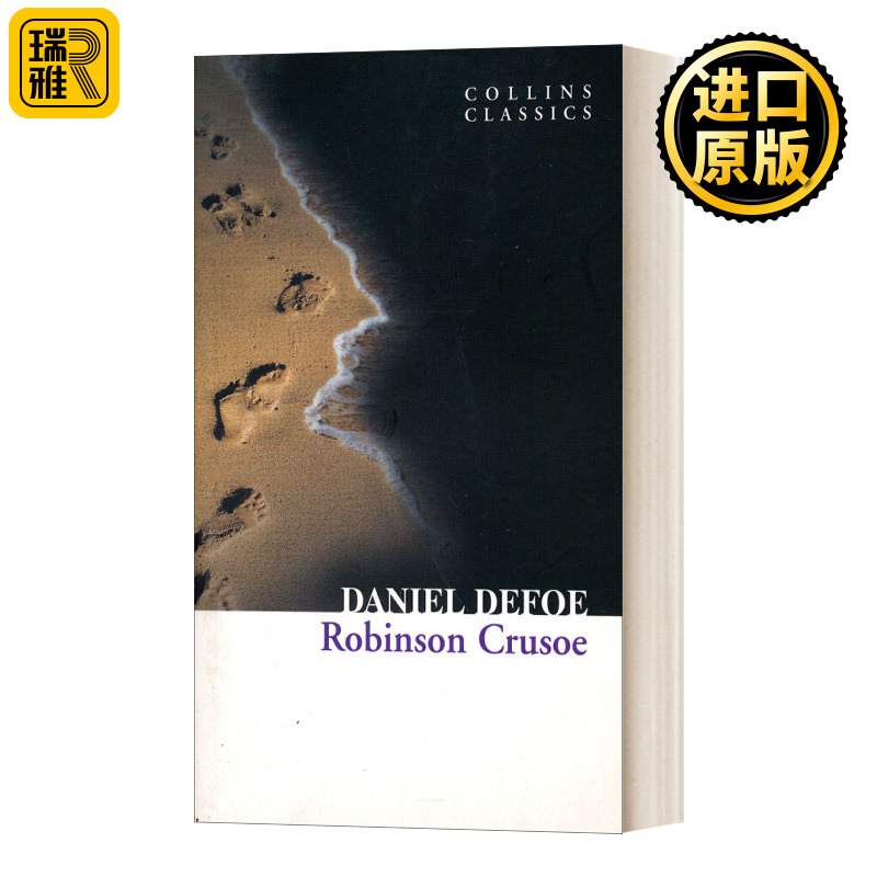 鲁宾逊漂流记 Robinson Crusoe 柯林斯经典系列 Collins Classics Daniel Defoe 书籍/杂志/报纸 原版其它 原图主图