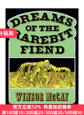 英文原版 Dreams of the Rarebit Fiend 一个醉鬼的白日梦 同名电影原著漫画 Winsor McCay温瑟·麦凯 英文版 进口英语原版书籍