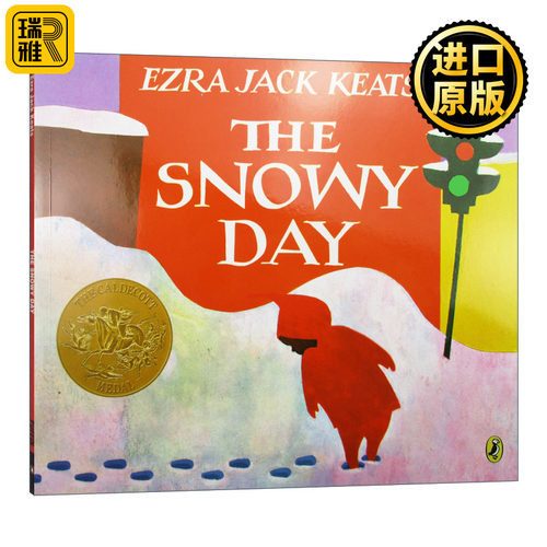 The Snowy Day 下雪天 平装绘本 1963年凯迪克金奖 英文原版