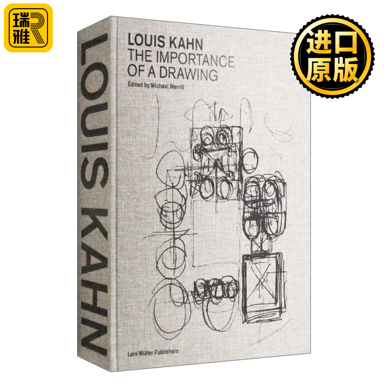 Louis Kahn The Importance of a Drawing 书籍/杂志/报纸 艺术类原版书 原图主图