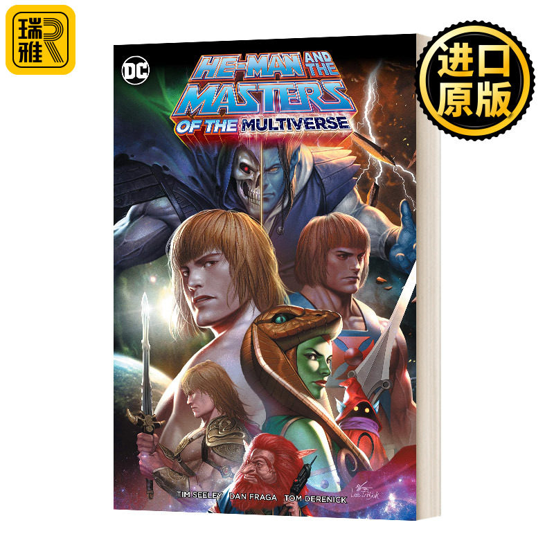 英文原版 He-Man and the Masters of the Multiverse 希曼和多元宇宙之主 英文版 Tim Seeley 进口英语原版书籍