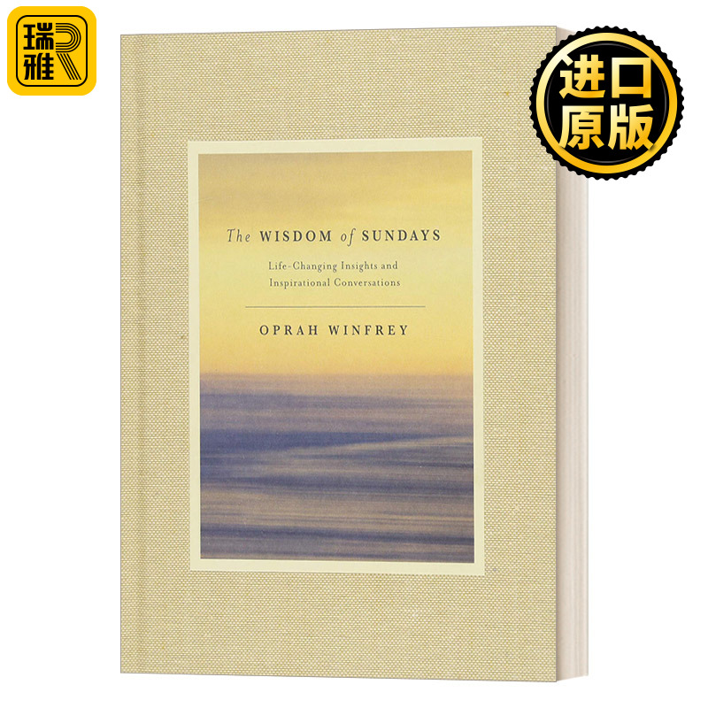 The Wisdom of Sundays 奥普拉新书 周日智慧 精装 英文原版
