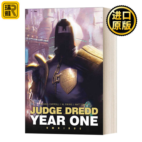 Judge Dredd: Year One 特警判官漫画 第一年 英文原版