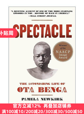 英文原版 Spectacle 奇观 奥塔·本加的惊人一声 有色人种进步协会形象奖 英文版 进口英语原版书籍