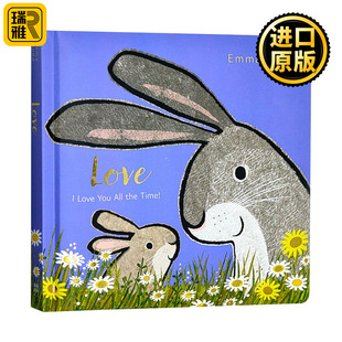 英文原版 Emma 爱 温馨亲子情感传递故事纸板书 Dodd 埃玛多德绘本 Love