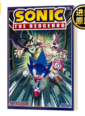 刺猬索尼克 第四卷 感染 英文原版 Sonic The Hedgehog Vol. 4 Infection 超音鼠 音速小子 英文版 Ian Flynn 进口英语原版书籍