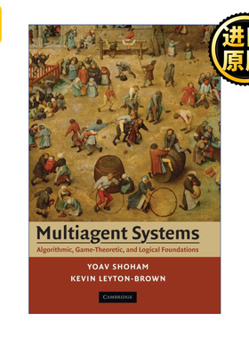 正版 Multiagent Systems 英文原版 进口英语书籍