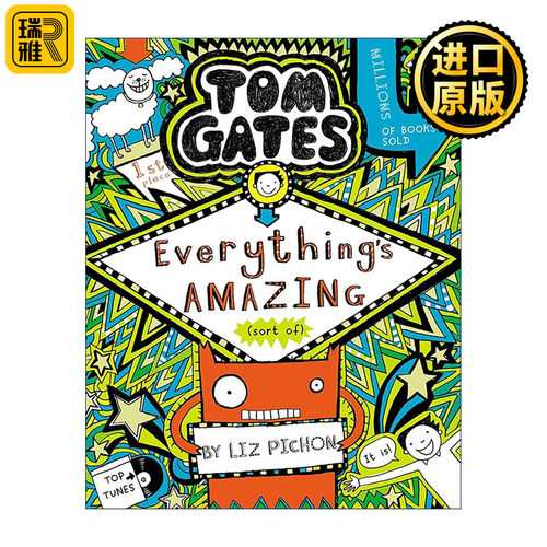 英文原版 Tom Gates 3 Everything's Amazing sort of 汤姆盖茨系列 英文版 进口英语原版书籍