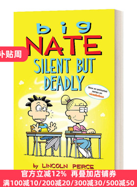 Big Nate Silent But Deadly 大内特系列18 彩漫画小说 Lincoln Peirce