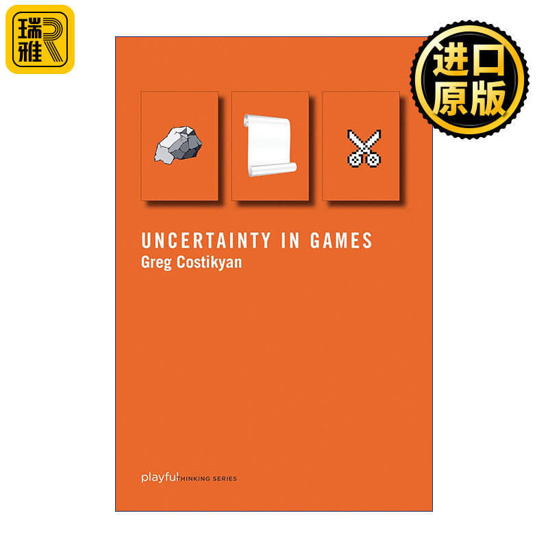 英文原版 Uncertainty in Games Greg Costikyan