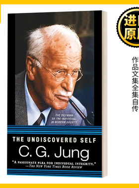 荣格 未知的自我 英文原版 The Undiscovered Self 卡尔荣格 Carl Gustav Jung 心理学入门手册 作品文集全集自传 进口英语书籍